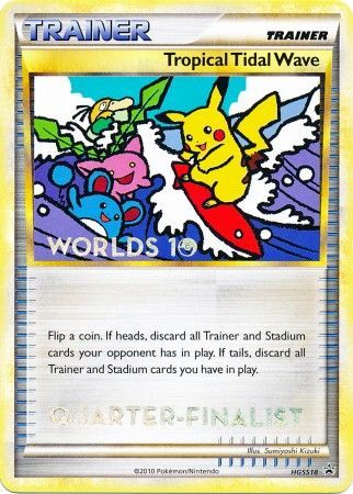 Tropical Tidal Wave (HGSS18) (Quarter Finalist) [HeartGold & SoulSilver: Black Star Promos] | Good Games North