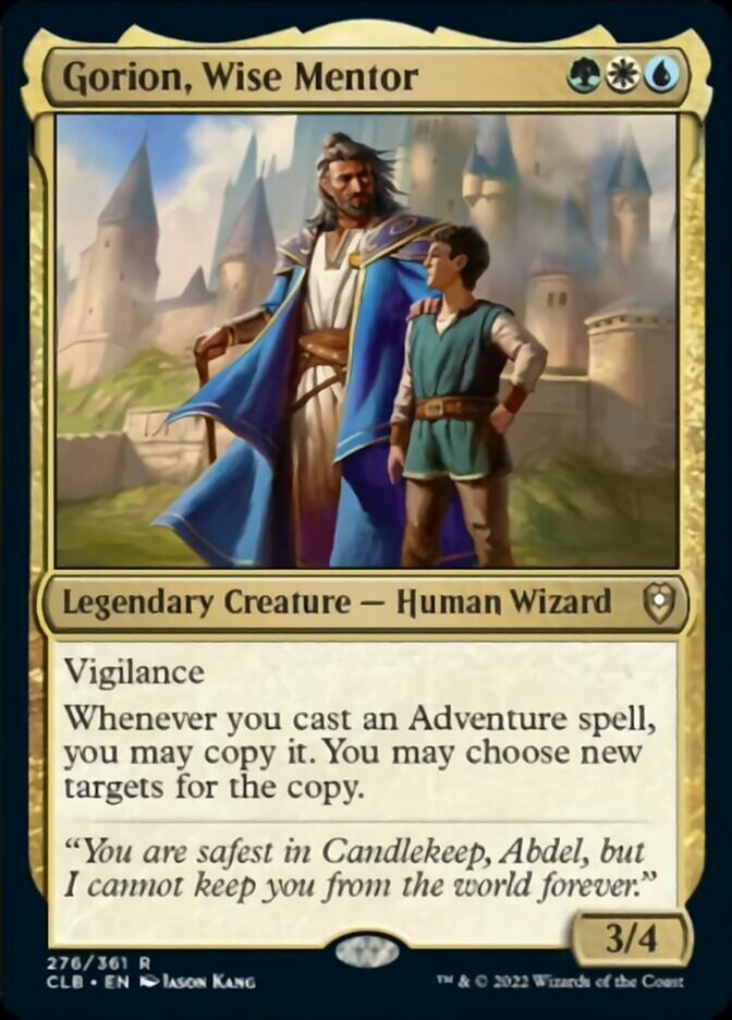 Gorion, Wise Mentor [Commander Legends: Battle for Baldur's Gate] | Good Games North