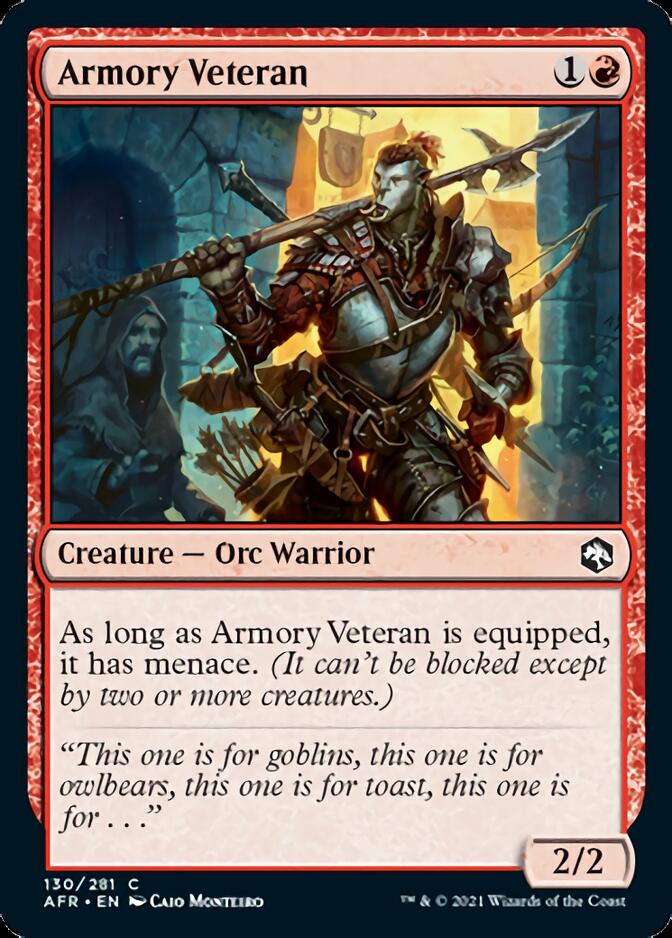 Armory Veteran [Dungeons & Dragons: Adventures in the Forgotten Realms] | Good Games North