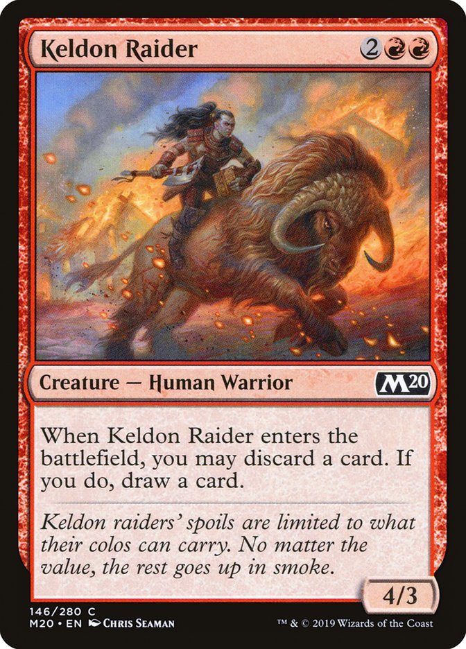 Keldon Raider [Core Set 2020] | Good Games North