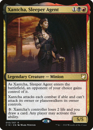 Xantcha, Sleeper Agent [Commander 2018] | Good Games North