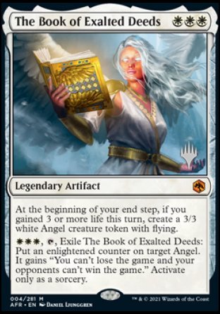 The Book of Exalted Deeds (Promo Pack) [Dungeons & Dragons: Adventures in the Forgotten Realms Promos] | Good Games North