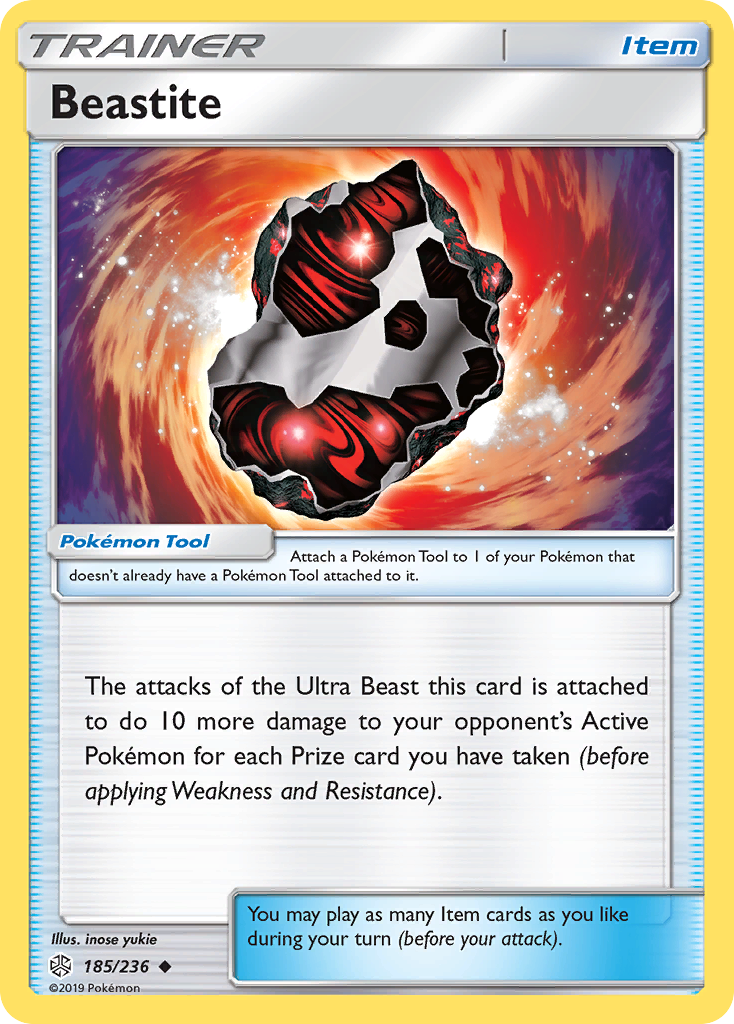 Beastite (185/236) [Sun & Moon: Cosmic Eclipse] | Good Games North