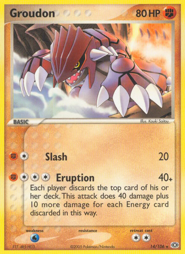 Groudon (14/106) [EX: Emerald] | Good Games North