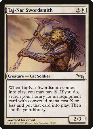 Taj-Nar Swordsmith [Mirrodin] | Good Games North