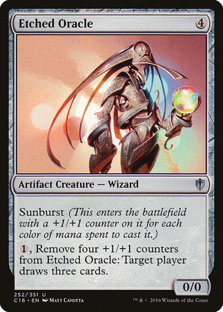Etched Oracle [Commander 2016] | Good Games North