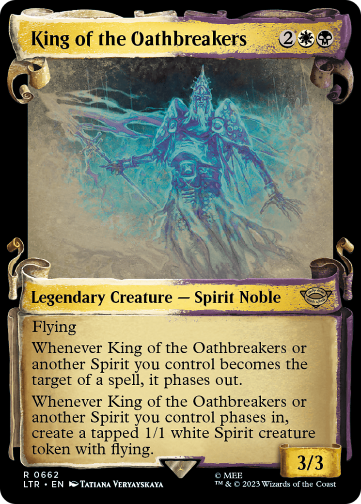 King of the Oathbreakers [The Lord of the Rings: Tales of Middle-Earth Showcase Scrolls] | Good Games North