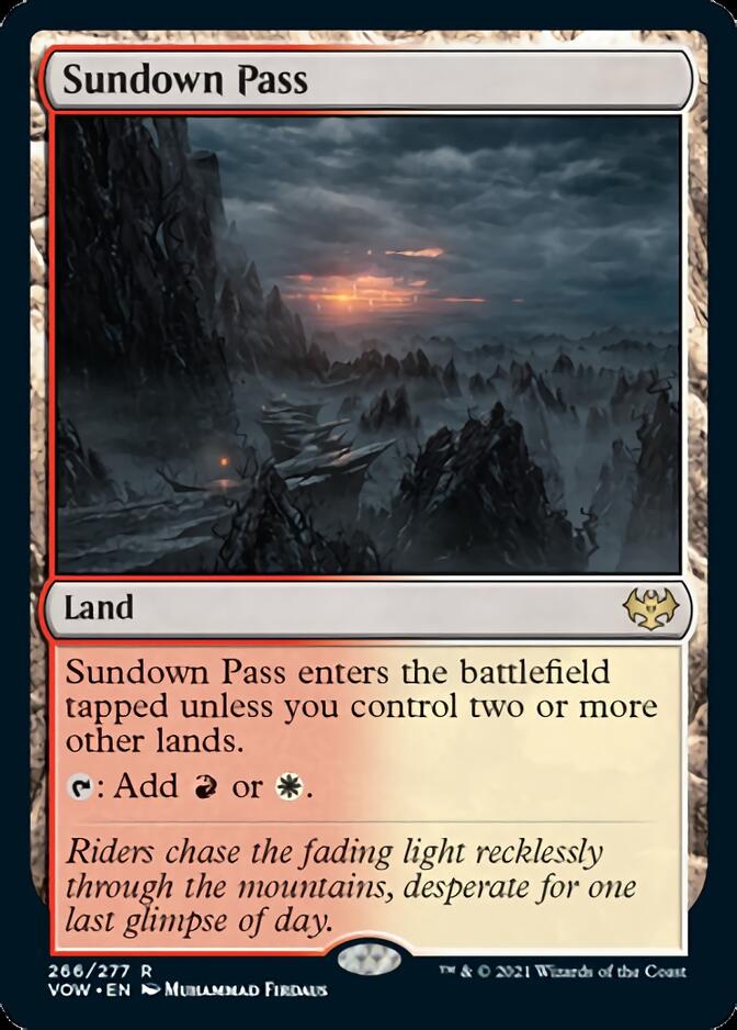 Sundown Pass [Innistrad: Crimson Vow] | Good Games North