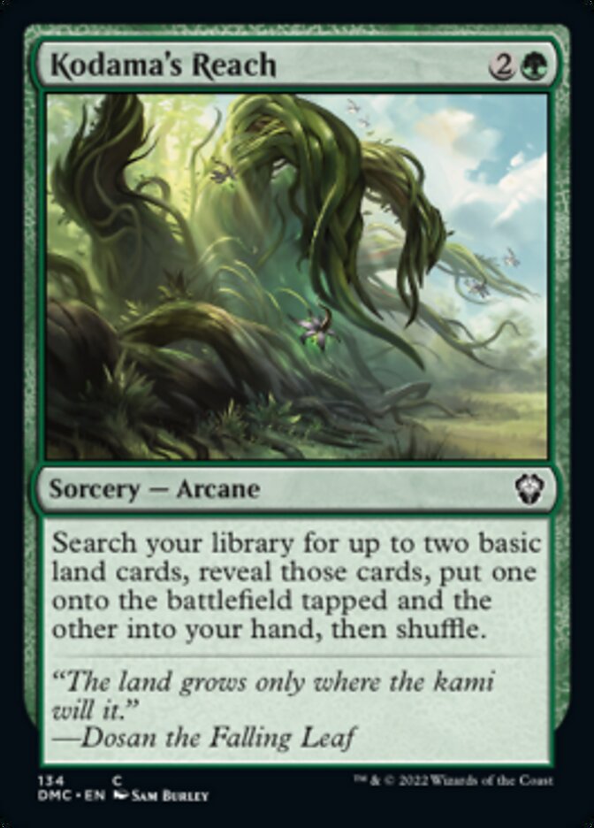 Kodama's Reach [Dominaria United Commander] | Good Games North