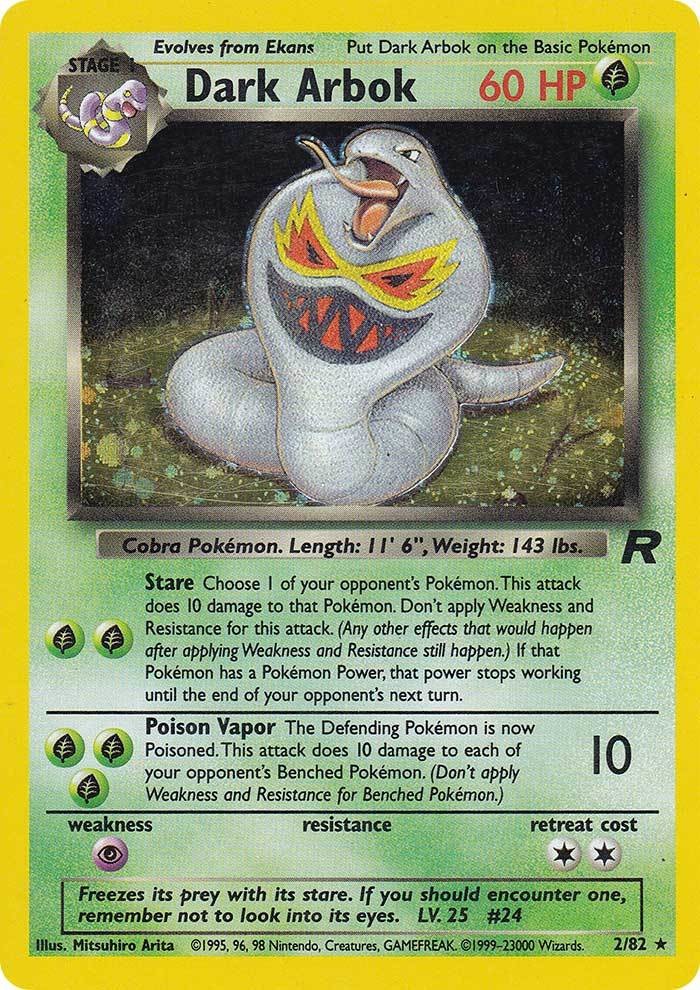 Dark Arbok (2/82) [Team Rocket Unlimited] | Good Games North