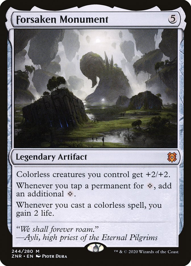 Forsaken Monument [Zendikar Rising] | Good Games North