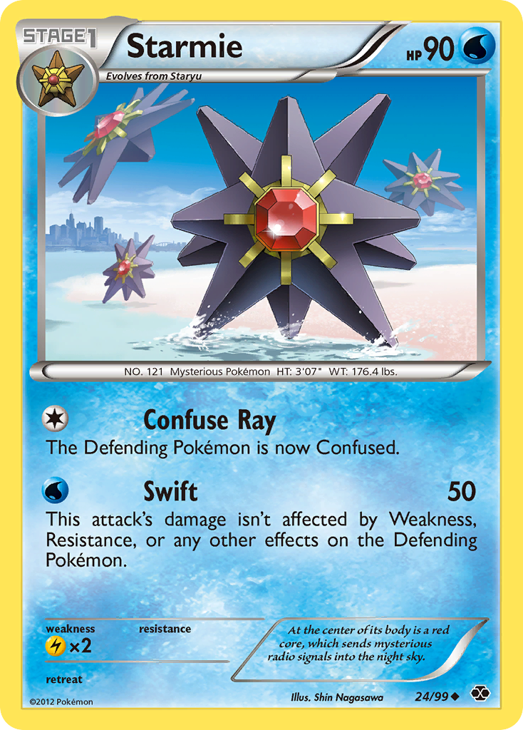 Starmie (24/99) [Black & White: Next Destinies] | Good Games North