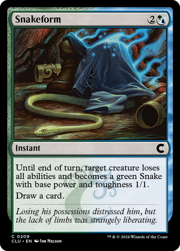 Snakeform [Ravnica: Clue Edition] | Good Games North