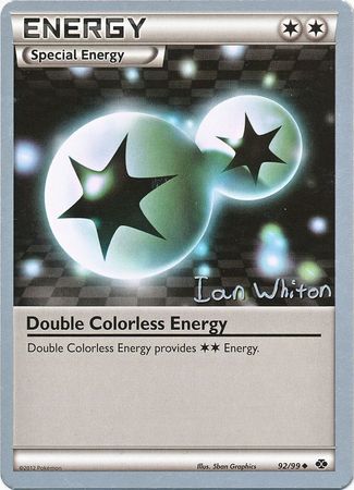 Double Colorless Energy (92/99) (American Gothic - Ian Whiton) [World Championships 2013] | Good Games North