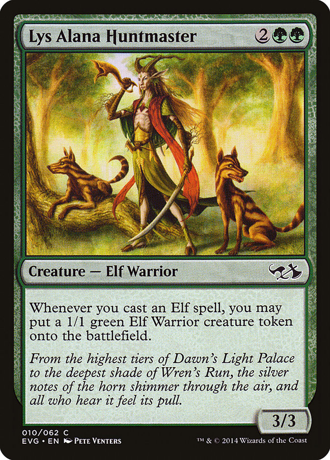 Lys Alana Huntmaster (Elves vs. Goblins) [Duel Decks Anthology] | Good Games North