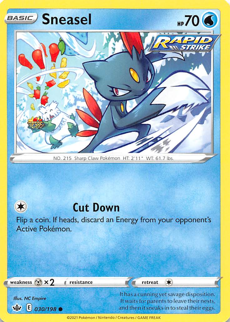 Sneasel (030/198) [Sword & Shield: Chilling Reign] | Good Games North