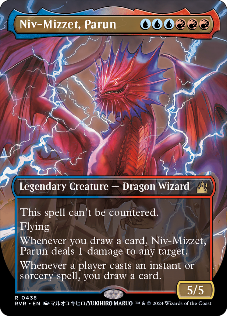 Niv-Mizzet, Parun (Anime Borderless) [Ravnica Remastered] | Good Games North
