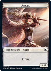 Zombie // Angel Double-Sided Token [Game Night: Free-for-All Tokens] | Good Games North