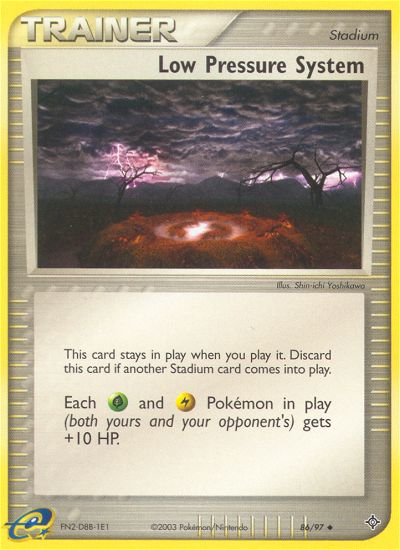 Low Pressure System (86/97) [EX: Dragon] | Good Games North