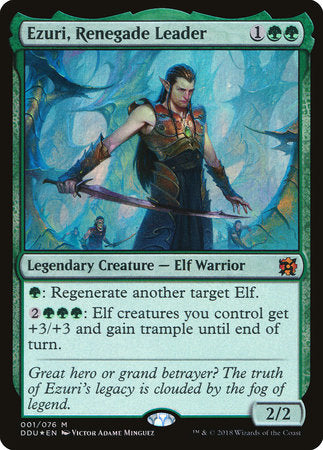 Ezuri, Renegade Leader [Duel Decks: Elves vs. Inventors] | Good Games North