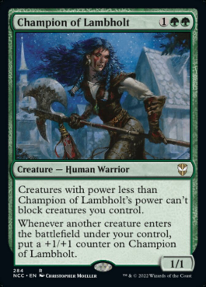 Champion of Lambholt [Streets of New Capenna Commander] | Good Games North
