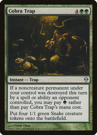 Cobra Trap [Zendikar] | Good Games North