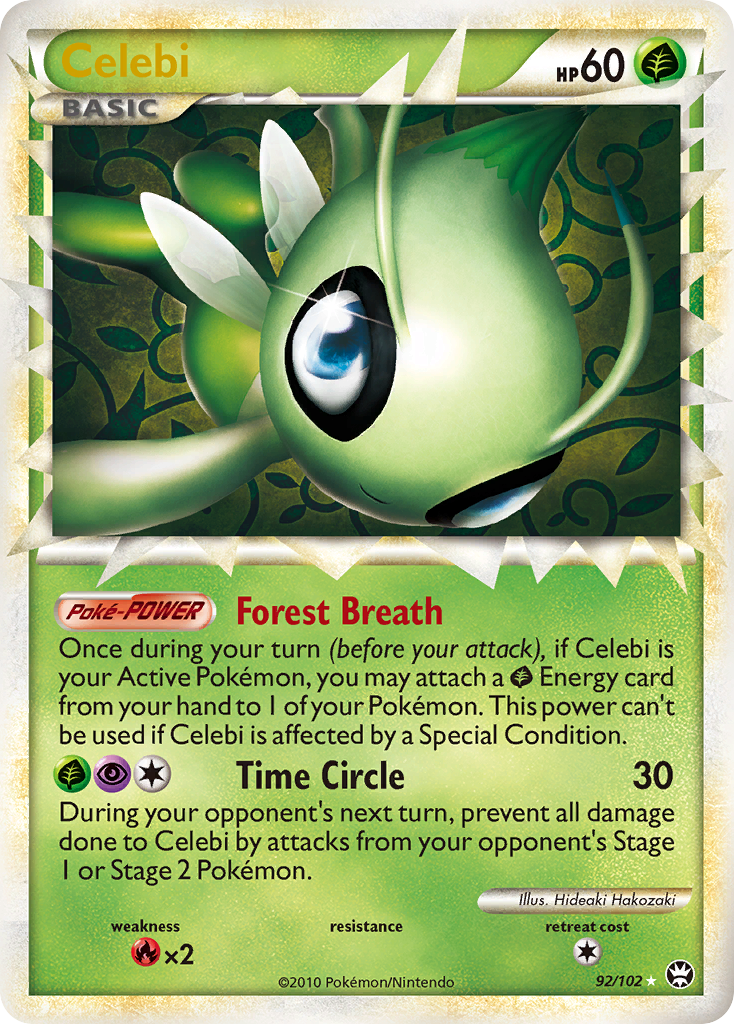 Celebi (92/102) [HeartGold & SoulSilver: Triumphant] | Good Games North