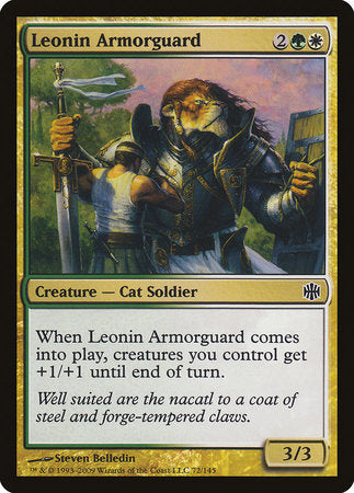 Leonin Armorguard [Alara Reborn] | Good Games North