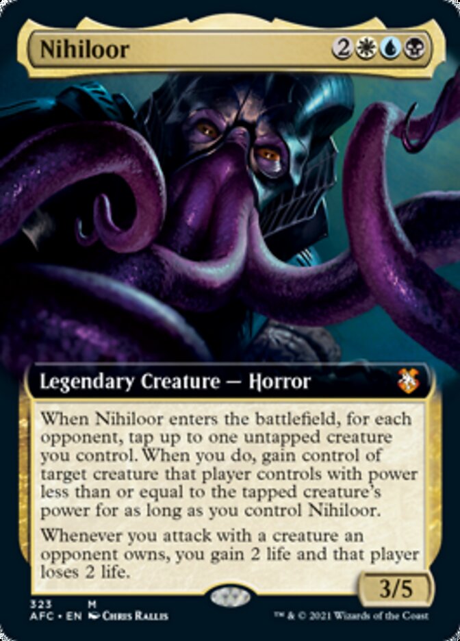 Nihiloor (Extended) [Dungeons & Dragons: Adventures in the Forgotten Realms Commander] | Good Games North