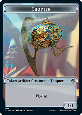 Elephant // Thopter Double-Sided Token [Starter Commander Decks] | Good Games North