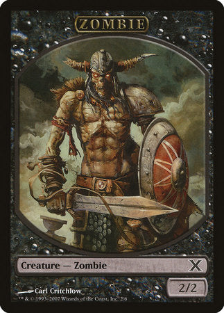 Zombie Token [Tenth Edition Tokens] | Good Games North