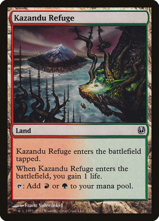Kazandu Refuge [Duel Decks: Ajani vs. Nicol Bolas] | Good Games North