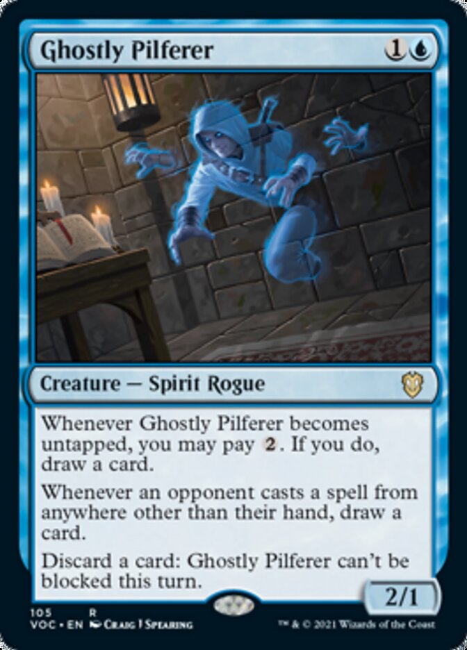 Ghostly Pilferer [Innistrad: Crimson Vow Commander] | Good Games North