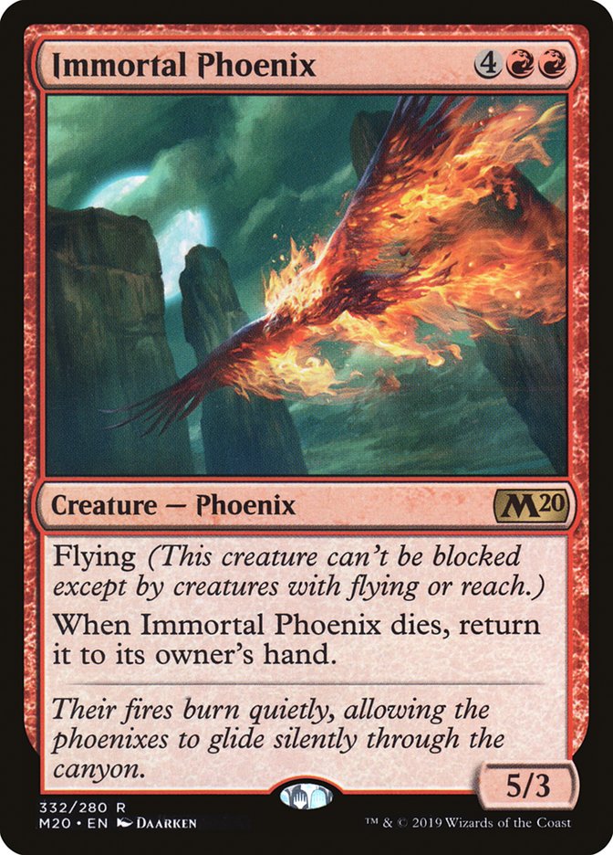 Immortal Phoenix [Core Set 2020] | Good Games North