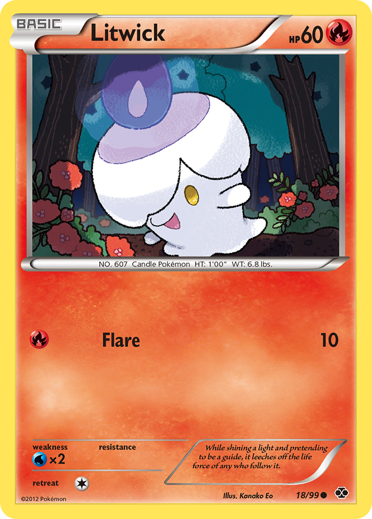 Litwick (18/99) [Black & White: Next Destinies] | Good Games North