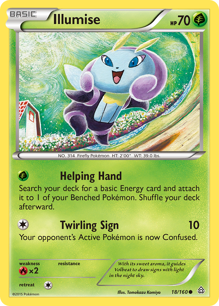 Illumise (18/160) [XY: Primal Clash] | Good Games North