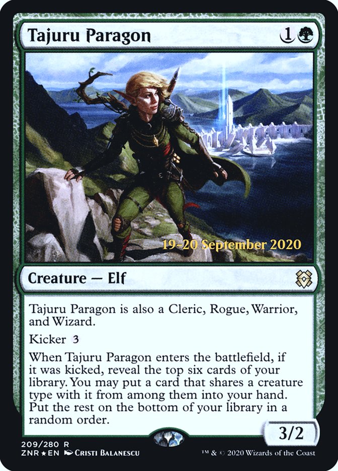 Tajuru Paragon  [Zendikar Rising Prerelease Promos] | Good Games North