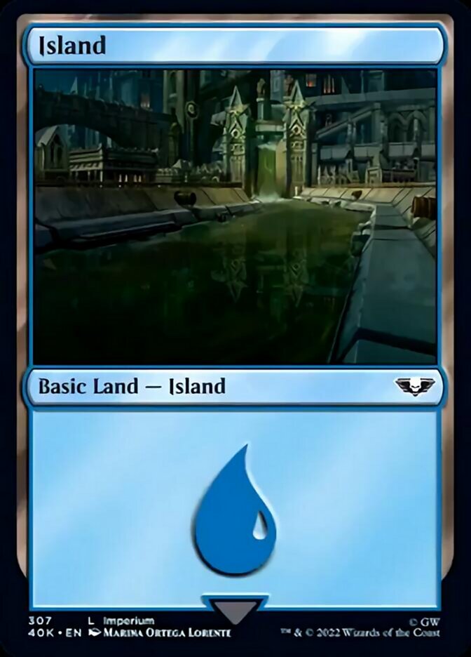 Island (307) [Universes Beyond: Warhammer 40,000] | Good Games North