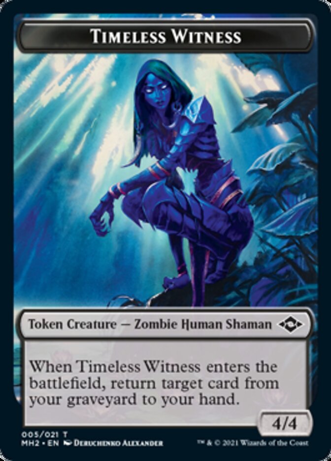 Timeless Witness Token // Treasure Token (#20) [Modern Horizons 2 Tokens] | Good Games North