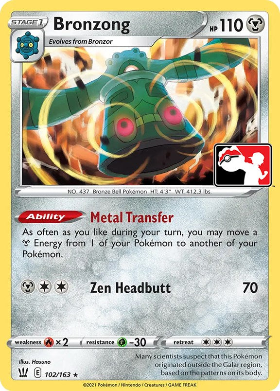 Bronzong (102/163) [Prize Pack Series One] | Good Games North