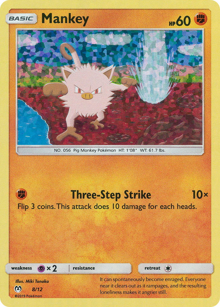 Mankey (8/12) [McDonald's Promos: 2019 Collection] | Good Games North