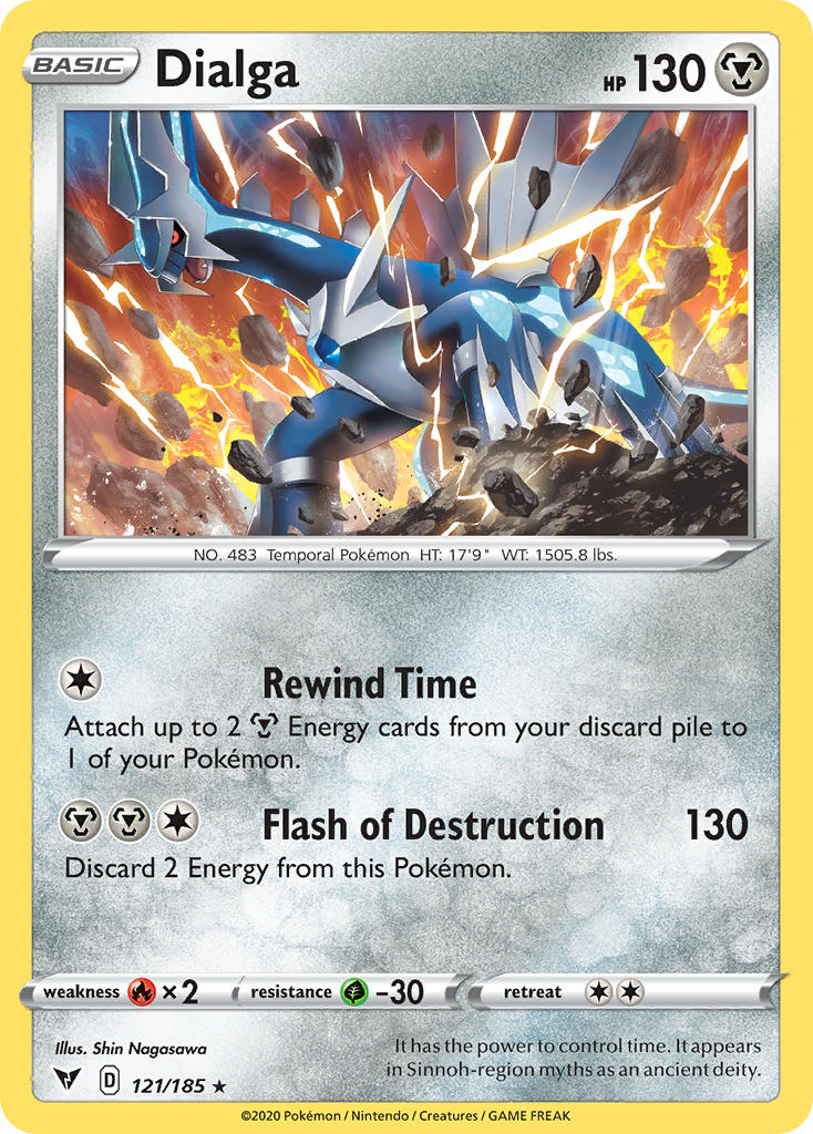 Dialga (121/185) [Sword & Shield: Vivid Voltage] | Good Games North
