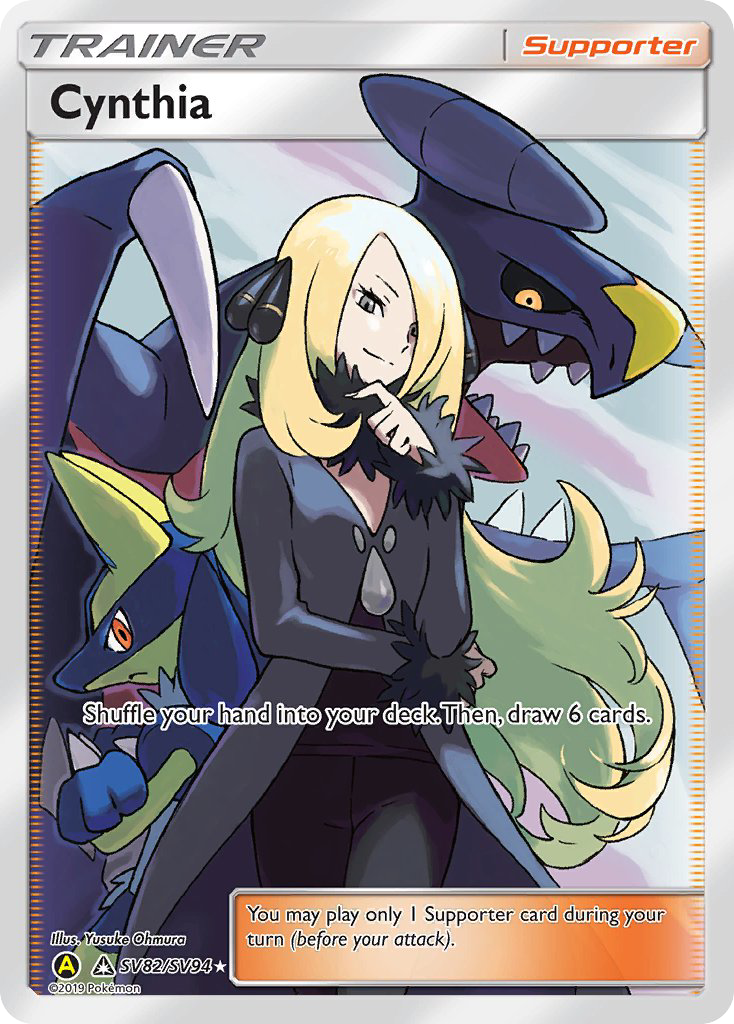 Cynthia (SV82/SV94) [Sun & Moon: Hidden Fates - Shiny Vault] | Good Games North