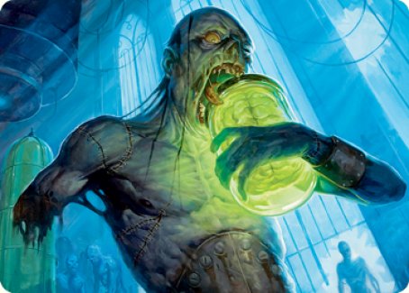Larder Zombie Art Card [Innistrad: Midnight Hunt Art Series] | Good Games North