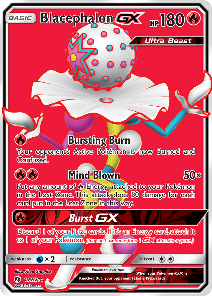 Blacephalon GX (199/214) [Sun & Moon: Lost Thunder] | Good Games North