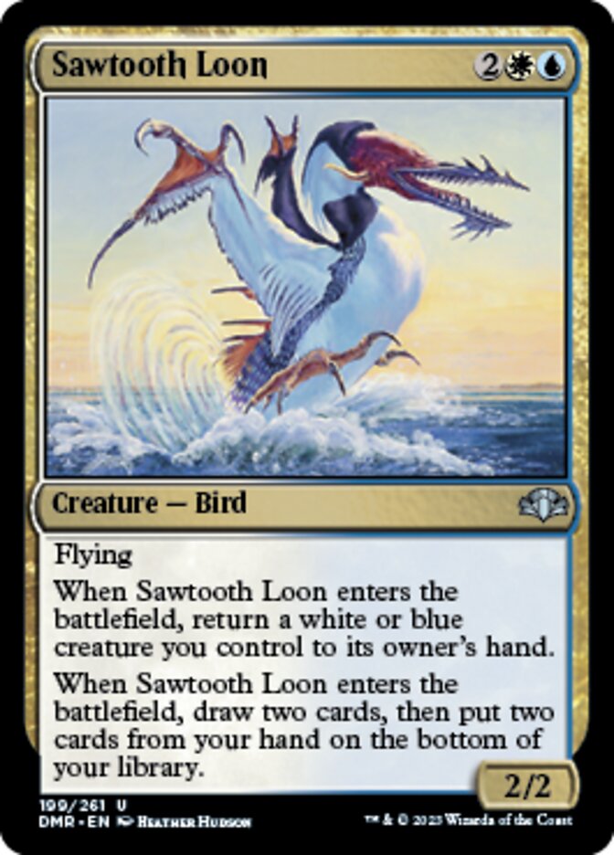 Sawtooth Loon [Dominaria Remastered] | Good Games North