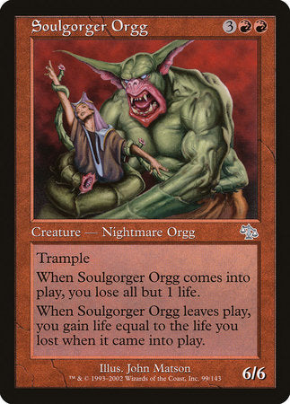 Soulgorger Orgg [Judgment] | Good Games North