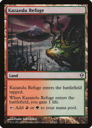 Kazandu Refuge [Zendikar] | Good Games North