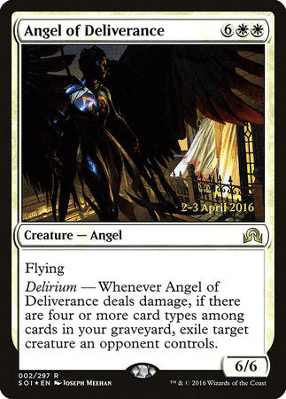 Angel of Deliverance [Shadows over Innistrad Promos] | Good Games North