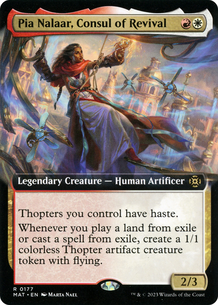 Pia Nalaar, Consul of Revival (Extended Art) [March of the Machine: The Aftermath] | Good Games North